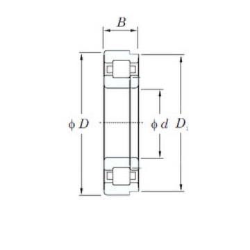 Bearing NUP208R KOYO