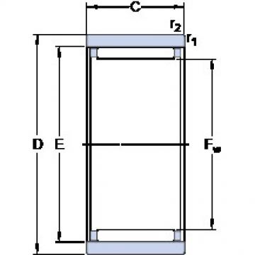 Bearing RNAO 22x35x16 SKF