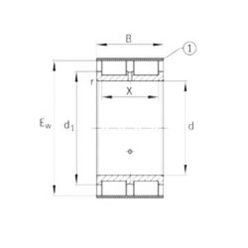 Bearing RSL185004-A INA