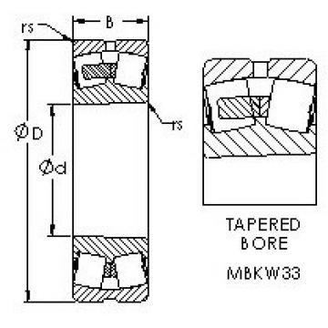 Bearing 23230MBKW33 AST