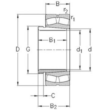 Bearing 23232-K-MB-W33+AH3232 NKE