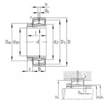 Bearing 23238-B-K-MB+H2338 FAG