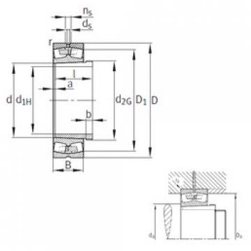 Bearing 23244-K-MB+AH2344 FAG