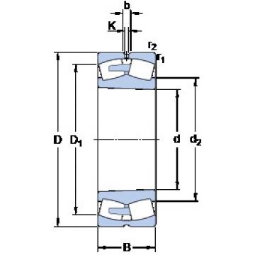 Bearing 23268 CAK/W33 SKF