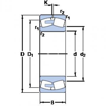 Bearing 248/1800 CAFA/W20 SKF