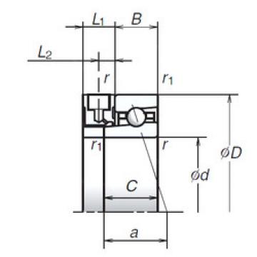 Bearing 70BER10XE NSK