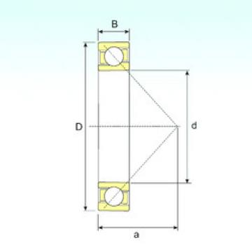 Bearing 708/500 A ISB