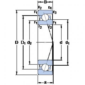 Bearing 7005 CE/HCP4A SKF