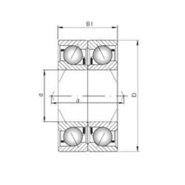 Bearing 7006 CDB ISO