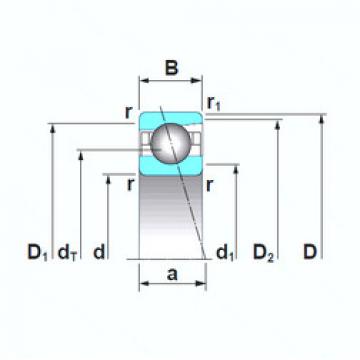 Bearing 7005CTRSU NSK