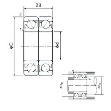 Bearing 7005CDF NACHI