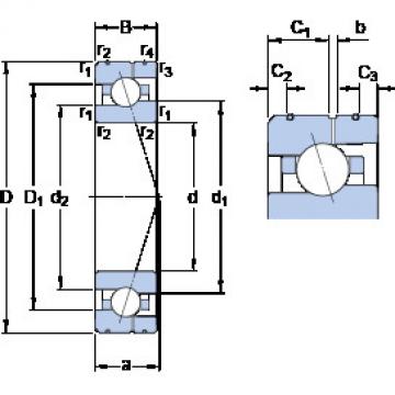 Bearing 7005 ACE/HCP4AL SKF