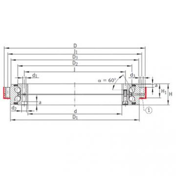 Bearing ZKLDF200 INA