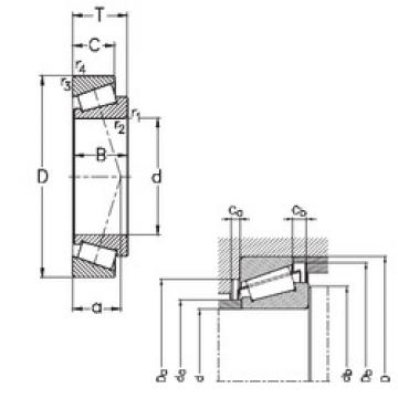 Bearing T2ED080 NKE