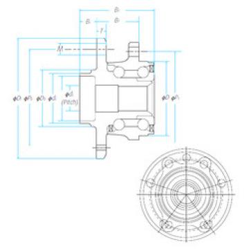 Bearing ZA-62BWKH01E-Y--01 E NSK