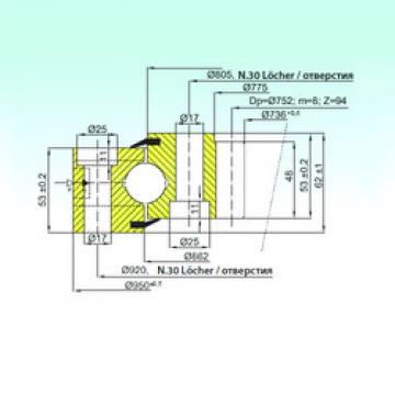 Bearing ZB1.25.0860.200-1SPPN ISB