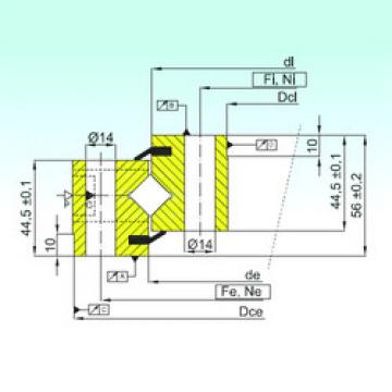 Bearing NR1.14.1094.201-3PPN ISB