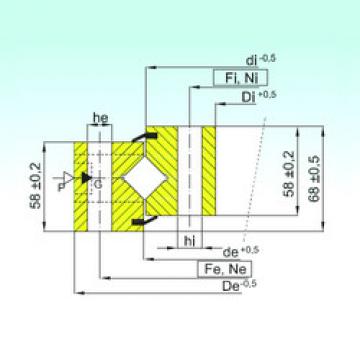 Bearing NR1.16.1424.400-1PPN ISB