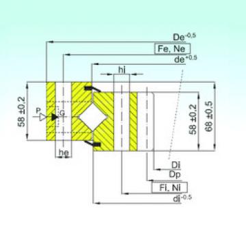 Bearing ZR1.16.1534.400-1SPPN ISB