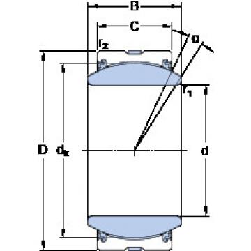 Bearing GEZ 400 TXA-2LS SKF