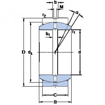 Bearing GEZ 008 ES SKF