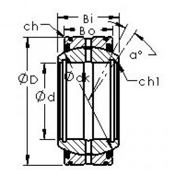 Bearing GEK30XS-2RS AST