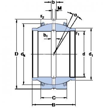 Bearing GEZM 200 ES-2LS SKF