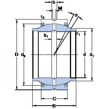 Bearing GEZM 500 ES-2RS SKF