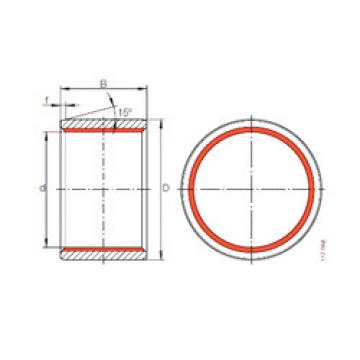 Bearing ZGB 40X48X40 INA