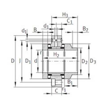 Bearing ZARF2068-L-TV INA