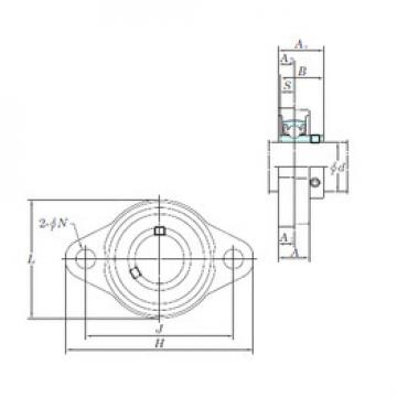 Bearing UFL002 KOYO