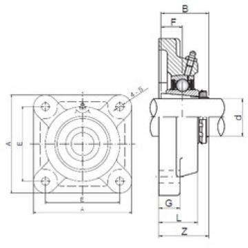 Bearing UKF205 CX