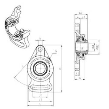 Bearing UKFA205H SNR