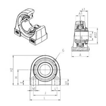 Bearing UKPG206H SNR