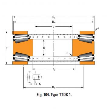 Bearing F21068B Thrust Race Single