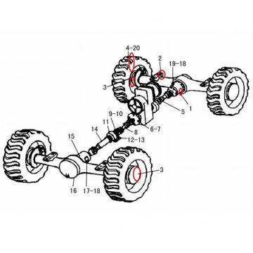 KOMATSU BRAKE ASS'Y 56B-22-24052