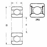 Bearing 6316-2RS FBJ