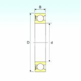 Bearing 6315-RS ISB