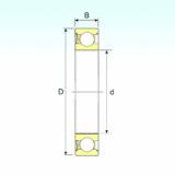 Bearing 61903-RZ ISB