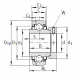 Bearing GE50-KRR-B-FA164 INA