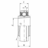 Bearing UK209 CX