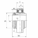 Bearing UK210+H2310 CX