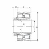 Bearing 23244 KCW33+H2344 ISO