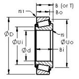 Bearing 74550A/74850 AST