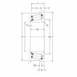 Bearing 70030/70062C Gamet