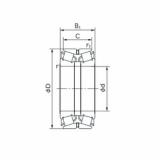 Bearing 65KBE02 NACHI