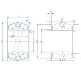 Bearing 32219J2/DF SKF