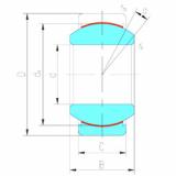 Bearing GEZ63ET-2RS LS