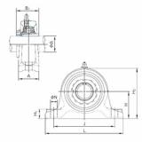 Bearing UKIP208+H2308 NACHI