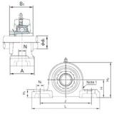 Bearing UKP205+H2305 NACHI